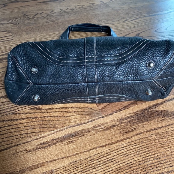 COACH Hampton Bag. Black Leather. - Picture 3 of 7